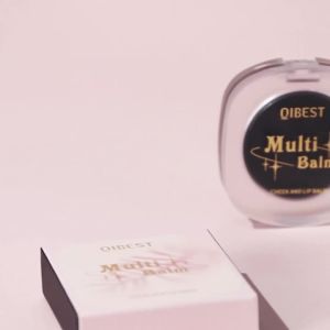 QIBEST Black Blush Balm Dưỡng Ẩm Thay Đổi Màu Sắc PH Rouge Tự Nhiên Màu Da Tự Nhiên Môi & Má Kem Lâu Trôi Dễ Dàng Sử Dụng Dụng Cụ Trang Điểm