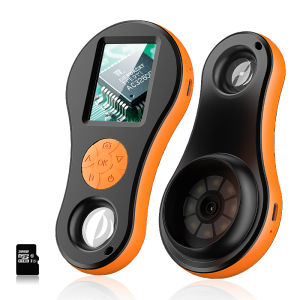 Digital Magnifier 2.0 IPS Screen Handheld Video Portable Microscope Camera 8LEDs With Magnifying Glass for Reading Newspapers