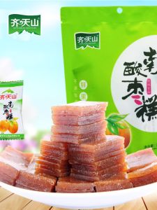 Quintian Mountain South Jujube Cake 150g Snack Leisure Food Sour Sweet Opening Flavor Special Product Honeysuckle Fruit Cake