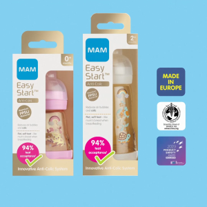 MAM Easy Start Anti Colic PPSU Bottle (260ml) with Medium Flow Silicone Teat (NEW)