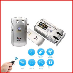 Khóa Thông Minh Wafu 019 Điều Khiển Từ Xa WiFi Khóa Cửa Điện Tử Không Cần Chìa Khóa Bluetooth - Khóa Dealbolt