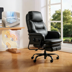 BOJOJAN | Reclinable Ergonomic Office Chair 180 Degree