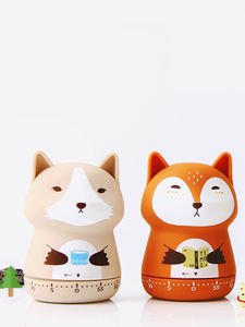 Dễ Thương Hẹn Giờ Cơ Hình Động Vật Sinh Viên Quản Lý Thời Gian Hoạt Hình Hẹn Giờ Tiệc Rừng Dụng Cụ Nấu Ăn Nhà Bếp Thiết Bị Định Giờ