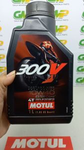Oli Motul 300V 10W40 Factory Line Road Racing Oil Motor Sport 4T 1L