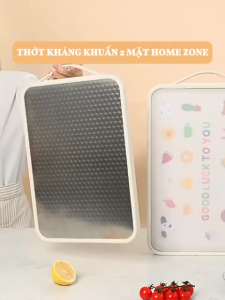Thớt Cắt Thực Phẩm 2 Mặt Kháng Khuẩn Bề Mặt Chống Trơn Chịu Lực Tốt Dễ Làm Sạch Sau Khi Dùng