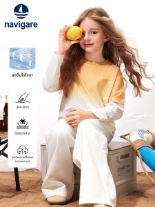 navigare kids | Girls Leisure Long Sleeve T-Shirt Thin Autumn New