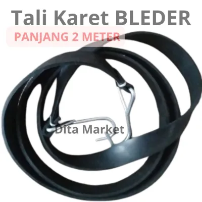 Tali Bagasi Motor Karet Ukuran 2 Meter / Tali Karet Panjang 2 Meter Pengikat Barang Elastis / Tali Ikat Barang Dimotor / Tali Bagasi Kurir