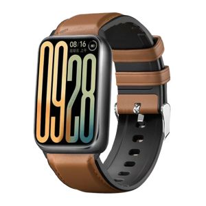 Dây Đeo Silicon Da Cho Đồng Hồ Thông Minh Xiaomi Mi Band 9 Pro Dây Đeo Thể Thao Tương Thích Với Mi Band 8 Pro Khóa Cài Kiểu Tang