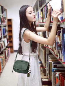 Túi Đeo Vai Mini Bằng Da Bò Nguyên Chất Thời Trang Cho Nữ Túi Đeo Chéo Đeo Vai Đơn Túi Da Mềm Túi Xách Nữ Cổ Điển