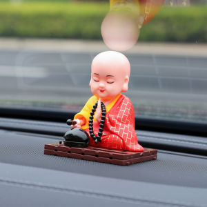 KAXINU | Solar Power Monk Car Decor