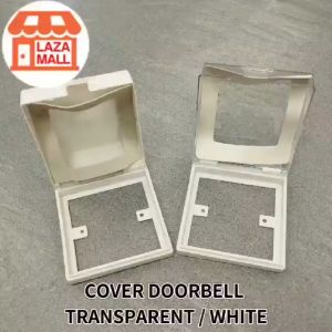 WATERPROOF SUIS DOORBELL COVER SOCKET OUTDOOR TRANPARENT / WHITE PROTECT BOX 防水SUIS门铃盖插座户外TRANPARENT/白色保护盒