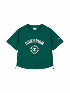 Champion | Summer New Print Raglan Sleeve American Short Slim Fit T-Shirt