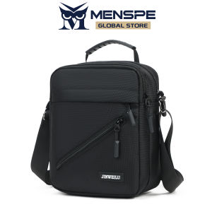 MENSPE Welcome Men Bag Fashion Shoulder Bag Cross Body Bag Casual Handbag Multiple Pocket Design Large Capacity Waterproof Lightweight Casual Sport Street Bag