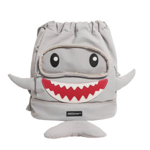 LUSUO | Cute Kids Backpack with Separate Wet and Dry Compartments Shoe Storage 1