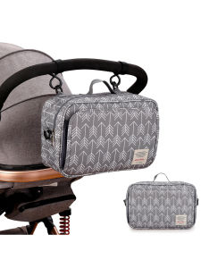 Waterproof Baby Stroller Bag Convenient Travel Diaper Bag for Mothers Polyester Material Small Size
