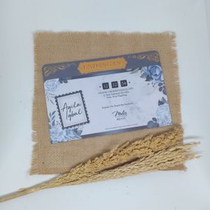 (100 pcs) Undangan Pernikahan Mewah Elegan MQ 079