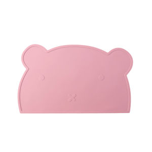 Color Kids 1PCS Silicone Placemat Leakproof Heat Resistant Stays Put Dishwasher Safe BPA Free Feeding Mat Mealtime Essential