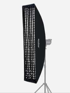 Godox 35x160cm Bowens Mount Portable Softbox with Honeycomb Grid for Studio Flash
