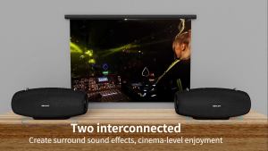 Zealot S67 Bluetooth Speaker Wireless Portable Outdoor 60W Sound box High Power 360° Stereo Waterproof Subwoofer Shocking Heavy Bass