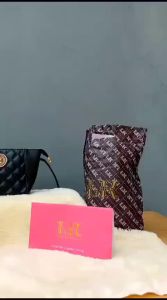 BJ62393 (DAPAT SERTIFIKAT) - WHITE/BLACK TAS LK SLEMPANG HANDBAG TAS WANITA FASHION IMPORT MODIS ELEGAN TERMURAH TERLARIS TERBARU BAGSTORE JAKARTA TAS BATAM ZCJ2393