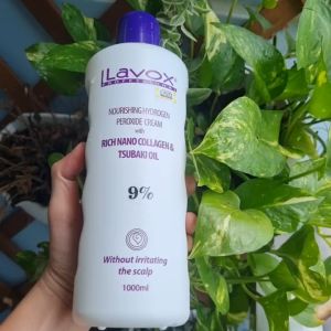 Kem trợ nhuộm Oxy Lavox Chóng xót da đầu - 1000ml