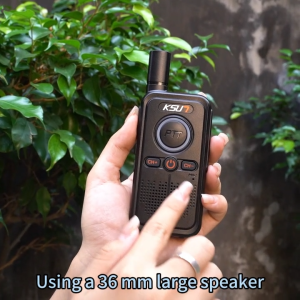 KSUN Walkie Talkie LT-PLUS Fast unlock Frequency Matching Intercom for Travel Camping Restaurant