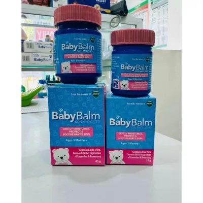 Vicks Baby Balm | BabyRub | new packaging | Daily Moisturizing Balm 20g