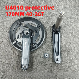 Shimano CUES FC-U4010 Crankset 40-26T/36-22T 170MM 2X9S 2X10S 2X11S With/Without Chain Guard/Protective Disc For MTB Bike Parts