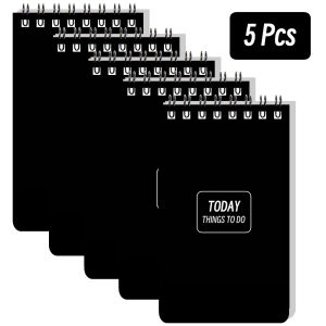 LOLEDE A7 Mini Notebook To Do List University Notebooks Notepad School Sketchbook Diary Travelers Planner Binder Office Journal