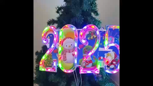 2025 NEW Christmas Parol Lantern Lights LED Seasonal Outdoor Decorative Fairy Xmas Atmosphere Lamp