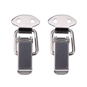 6PCS Kunci Koper Stainless 304 Toggle Latch Catch Hasp Kunci Box Spring Case