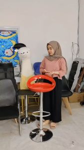 Morning Star Kursi Bar Kursi Cafe Kursi Barstool Hidrolix Kursi Bar Mini Baja Tahan Karat Y2A1