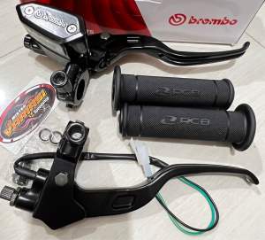 Paketan Murah Handle Master Rem Oval + Handgrip Rcb HG55 Original universal semua motor nmax aerox new aerox old vario 125 vario 150 beat scoopy cbr150
