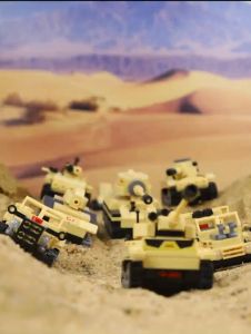 Army Set Helicopter Building Blocks Toys Military Series Soliders Minifigures Puzzle Toys for Boys