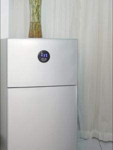 Double Door Smart Refrigerator Small Apartment Cooling and Freezing All in 1 60L Small Refrigerator