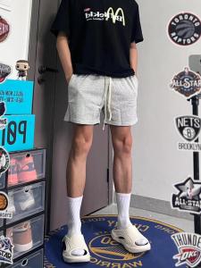 Quần Short Thể Thao Nam American Cotton Loose Casual Running Basketball Quần Dài Đến Giữa Bắp Chân Thoáng Khí Thấm Hút Ẩm