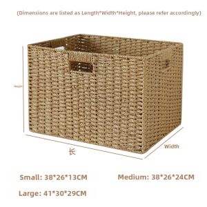 CHENHUA | Japanese Style Rattan Woven Storage Box