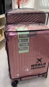 Vỏ bọc Vali nhựa PVC chống thấm nước bụi bụm dây kéo khe nhiều Size [CHẤT LƯỢNG]