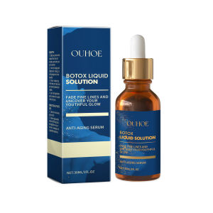 【Hot Sale】Ouhoe Botox Liquid Solution Anti-Aging Serum Anti Wrinkle Firming Lifting Nourishing Reduce Fine Lines Moisturizing Brightning Tighten Hyaluronic Acid Improve Skin Elasticity Smooth Texture Skin Care 30ml