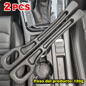 2Pcs Car Seat Gap Filler Organizer PU Universal Car Seat Gap Anti-leak Stopper Strip Slot Seat Gap Storage Organizer Accessories