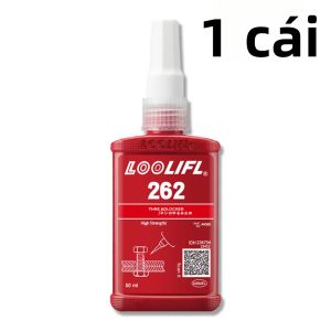 LOOLIFL | Keo Dán Ren Chống Rung LOOLIFL 50ml Độ Bám Dính Cao Màu Đỏ Dùng Cho Ốc Vít Chống Lỏng Ren Kim Loại.