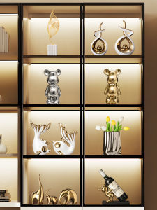 MEIWEISI | Luxurious Home Decoration Fengshui TV Cabinet Style