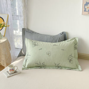 Khăn Trải Giường Cotton Nguyên Chất Đôi Dùng Cho Người Lớn 48*74 Túi Đựng Lõi Gối Đệm Phong Cách Trung Hoa Có Thể Giặt Được Quần Áo Mặc Ở Nhà