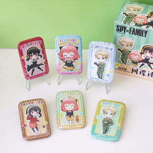 Nhãn Đồng Phục Gián Điệp Phiên Bản Q Lloyd Blythe Iron Badge Anime Game Collectible Toys Tabletop Game Cartoon Anime