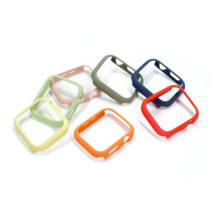 VUAERANG Matte Cover for Apple Watch 45mm 41mm 38mm 42mm 40mm 44mm Hard PC Bumper Protective Case Frame for i Watch Series SE 8 7 6 5 4 3 2 1 Accessories