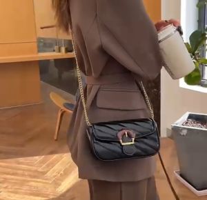 Tas Selempang Bahu Pesta Mini Wanita Import Premium Fashion Korea Style Aesthetic Terbaru - Shoulder Bag Sling Bag Cewek Kekinian SL101