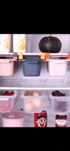 iPii Refrigerator Storage Box drawer type food fruit rack slide tray household fresh keep box Bekas Simpan Peti sejuk Kitchen Storage & Organization Refrigerator Drawer Organizer Adjustable Fridge Bin Containers Fresh Spacer Layer Rack Partition Container