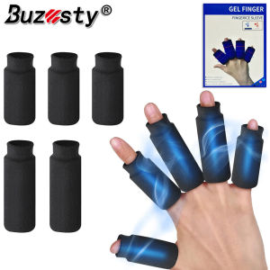 Buzesty นิ้วแขนน้ำแข็ง5แพ็คน้ำแข็งสำหรับนิ้วมือนิ้วหัวแม่มือและนิ้วเท้าการบำบัดด้วยความเย็นร้อนสำหรับโรคข้ออักเสบเอ็นอักเสบนิ้วทริกเกอร์และนิ้วสีดำบวม