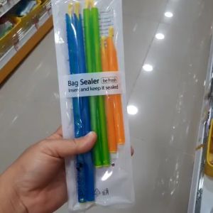 สุดคุ้ม Sealing clip 3 ชิ้น 3 ขนาด คลิปปิดผนึก คลิปหนีบปากถุงขนม รักษาความสะอาด ถนอมอาหาร