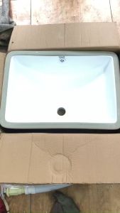 CHẬU RỬA MẶT LAVABO ÂM BÀN ĐÁ CHỮ NHẬT GRV 1803